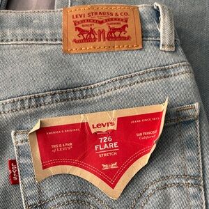 Levi's Light Blue 726 Flare Jeans